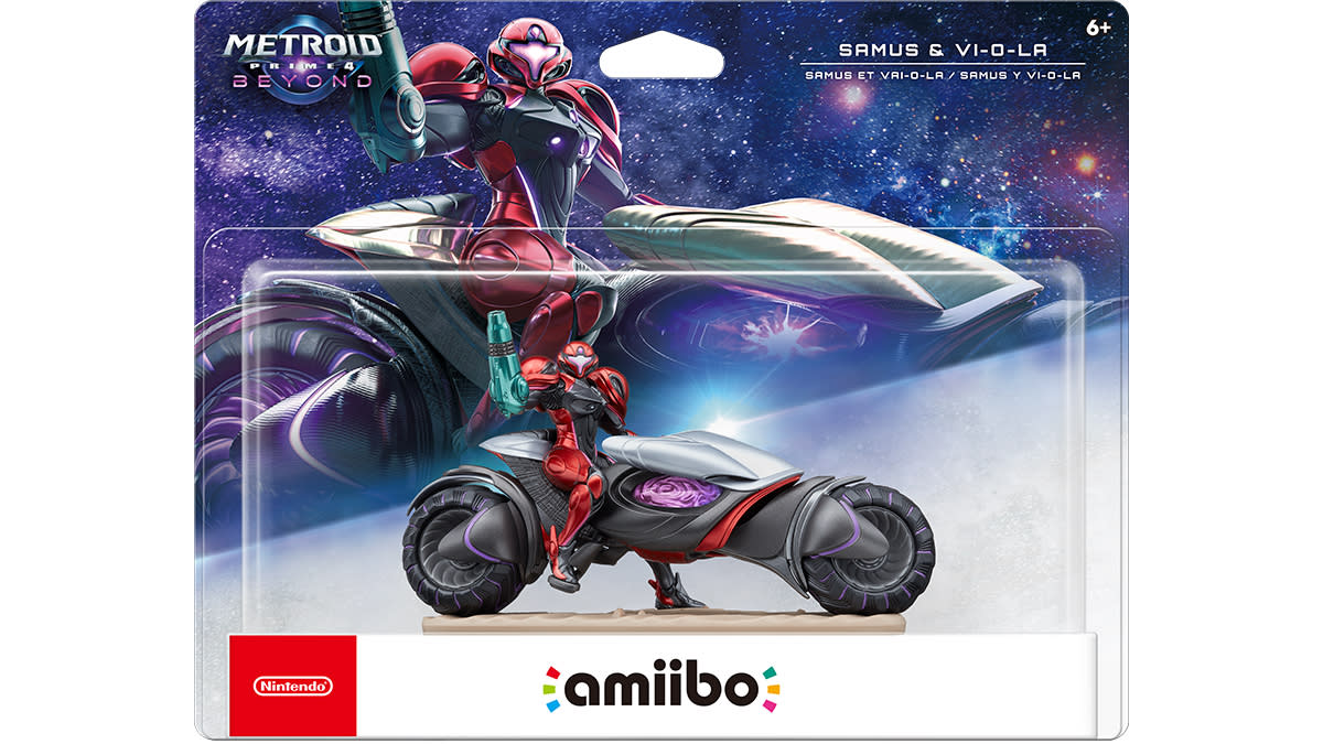amiibo　メトロイド amiibo™ - Samus & Vi-O-La - Metroid Prime™ 4: Beyond Series